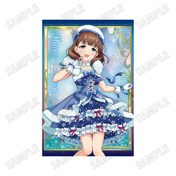 『アイドルマスター シンデレラガールズ』描き下ろしB2タペストリー【スノードームver.】4佐久間 まゆ